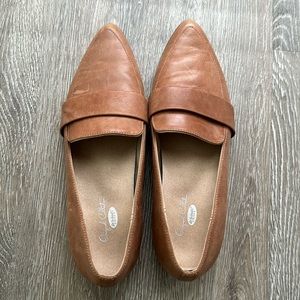 Dr Scholls Faxon Loafer in brown leather